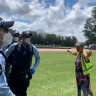 Police move to evict protesters from tent embassy camp