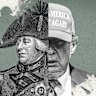 ‘Mad’ King George III and US President Donald Trump.