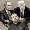 It’s becoming clear that Ukraine’s Volodymyr Zelensky can no longer rely on US assistance. Donald Trump wants a deal with Russia’s Vladimir Putin and wants it fast.