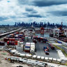 The West Gate Tunnel project in Melbourne.