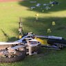 WA Police examine an electric off-road motorbike involved in a fatal crash in Edgewater on Saturday, July 26, 2025.