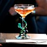 A cocktail called ‘The Winston’ served at Club 23 at Crown Entertainment Complex. The $12,500 beverage falsely broke the Guiness World Record for most expensive cocktail.