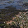 Winds batter Sydney, crews save flood levee from collapse