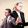 Nationals leader David Littleproud and Liberal leader Sussan Ley.