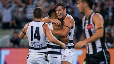 Youngsters Help Cats Topple Pies