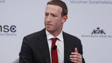 Facebook CEO Mark Zuckerberg. The company is under scrutiny for covering up internal research about its negative effects.