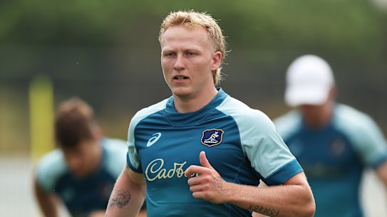 Carter Gordon was immediately brought back into the Wallabies’ fold after his stint in the NRL.