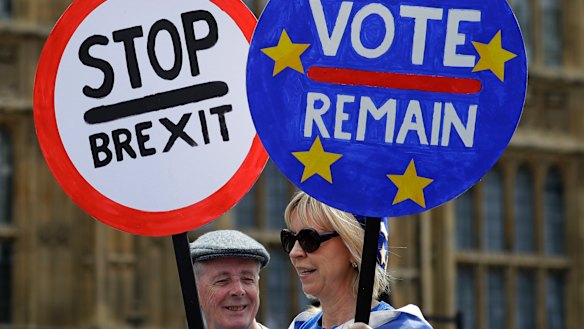 Brexit chaos is looming in the UK.