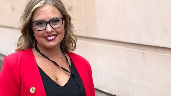 Bec Riley is hoping the “executive salary” she’s earning through Tupperware will mean she never goes back to her day job. 