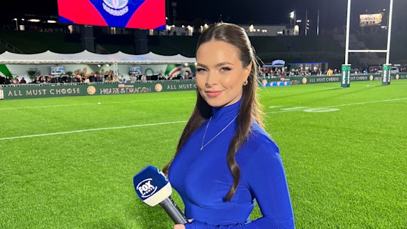 Warriors home matches were once the workplace of Tiffany Salmond.