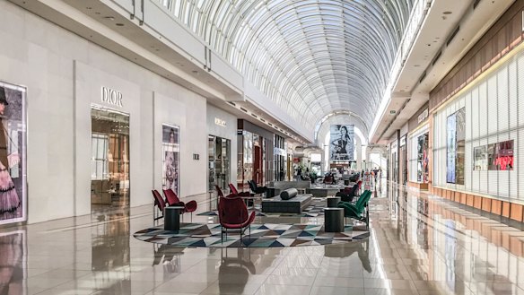 Vicinity's flagship portfolio of Chadstone, Direct Factory Outlets and other CBD premium outlets, had a net valuation loss of 8.8 per cent.
