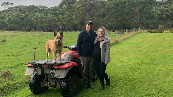 Sophie Pilkington, 38 weeks pregnant, is travelling four hours to get to Launceston to be near the hospital. 