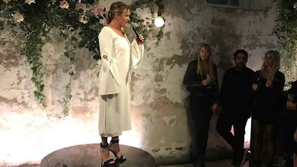 Donna Hay at the celebration of the 100th issue of her magazine on Wednesday.