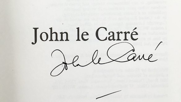 John le Carre adopted his new name after the success of The Spy Who Came in From the Cold.