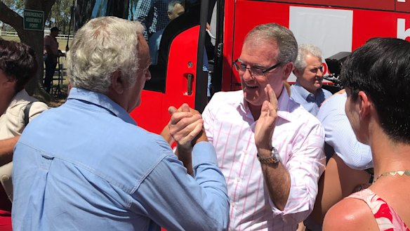 NSW Opposition leader Michael Daley in Nabiac for Country Labor’s statewide campaign.