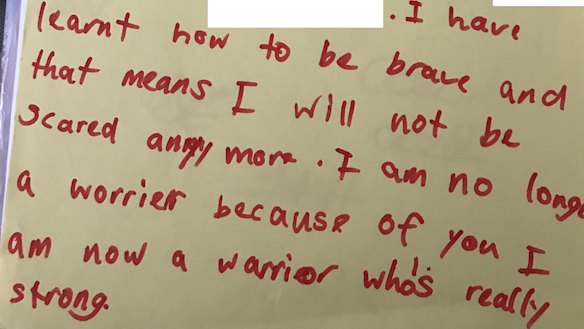 From worrier to warrior.