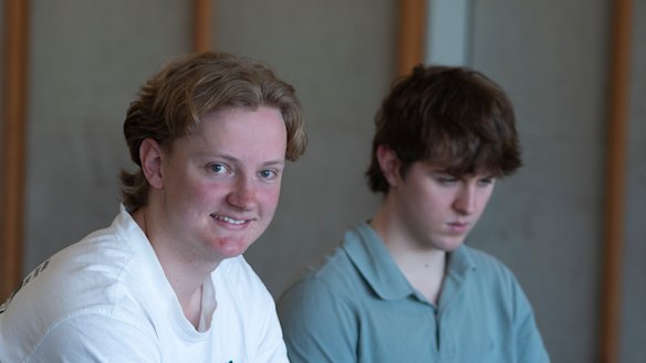 Sam McRobert (left) and Tom Graham (right).