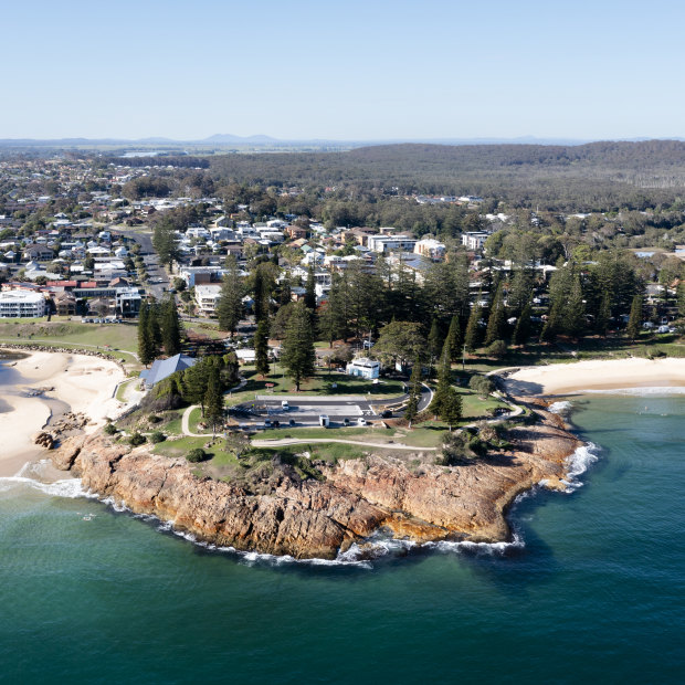 Many locals of the small holiday town of South West Rocks are against a proposal for a new development.