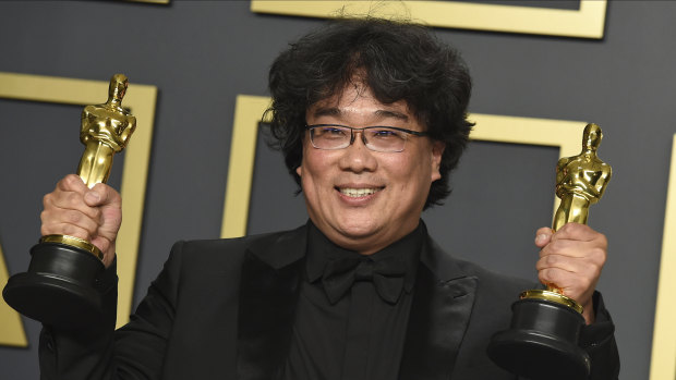 Parasite director Bong Joon-Ho made Oscars history.