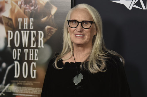“Freakin’ hell, this is good”: Jane Campion at a Los Angeles screening on The Power of the Dog late last year. 