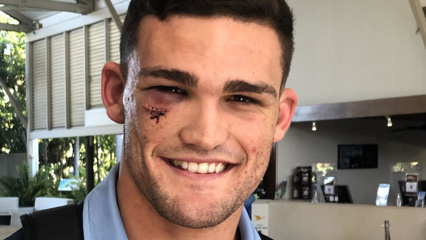The morning after ... Nathan Cleary.