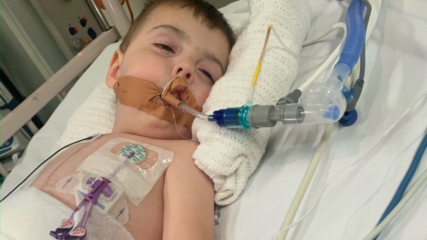 Alexander Kakias underwent a heart transplant at Melbourne’s Royal Children’s Hospital. 