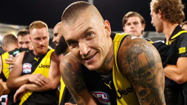 Richmond's Dustin Martin turned in another match-winning performance in Saturday night's grand final win over Geelong.