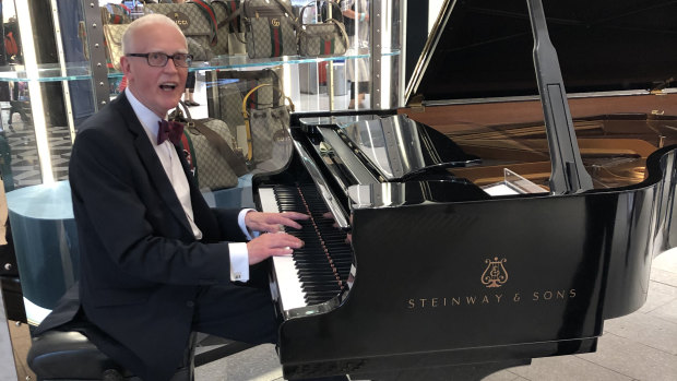 As times change at David Jones, Michael Hope and his Steinway remain a constant.