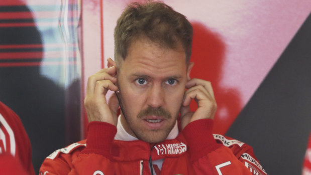 Sebastian Vettel was fastest in first practice.