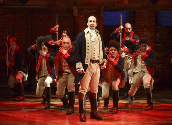 Lin-Manuel Miranda, creator of Hamilton, plays the leading role in the movie version of the hit musical.
