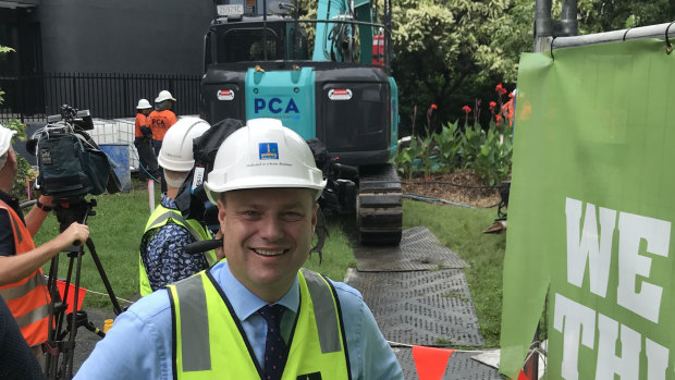 Lord Mayor Adrian Schrinner says tweaks to the design of the Brisbane Metro underground busway station means West End buses may go underground from Melbourne Street to get to the underground station. That will add extra costs.