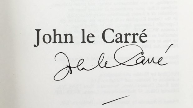 John le Carre adopted his new name after the success of The Spy Who Came in From the Cold.