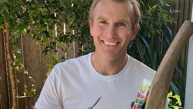 Rob Stokes is a keen gardener.