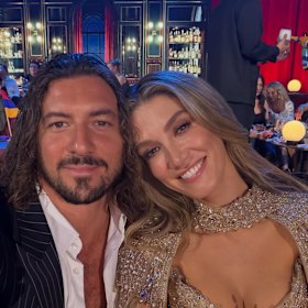Matthew Copley and Delta Goodrem