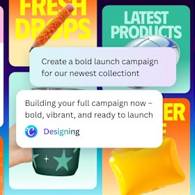 Canva’s new AI features launched this week.