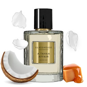 A fragrance inspired by an island getaway.