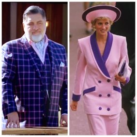 A meme from the Instagram account Master Dressed, inspired by Matt Preston's sartorial choices on MasterChef.