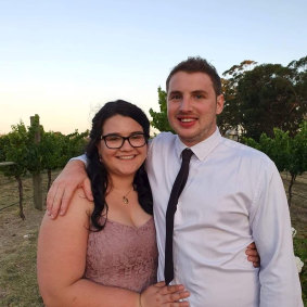 Sophie Bennett and Mitch Richardson are going ahead with their wedding on March 27.