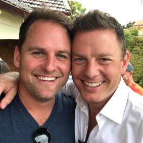 Nick Fordham (left) with his brother, 2GB’s Ben Fordham.