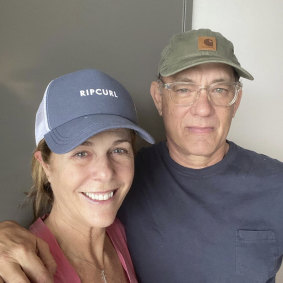 Tom Hanks and his wife Rita Wilson  in Australian quarantine after both tested positive for coronavirus.