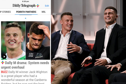 Nathan Cleary was the last to know about the Dally M result.