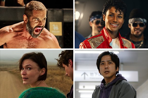 Clockwise from top left: Beast; Michael; Exit 8; and Alphabet Lane.