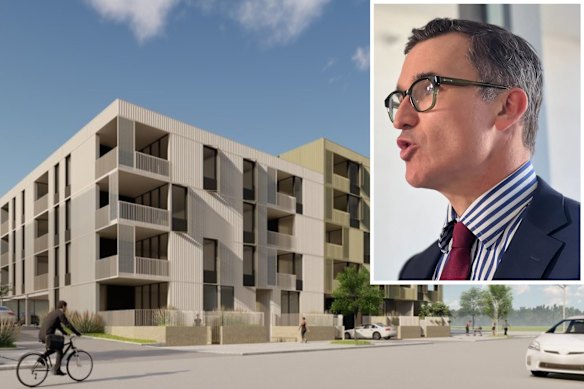 Housing Minister John Carey has announced the government’s purchase of The Sandhouse, in the Shoreline estate in North Coogee.