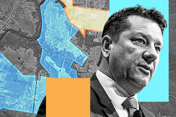 Planning Minister Paul Scully intervened to stop the fast-tracked approval of almost 1700 homes in south-west Sydney.