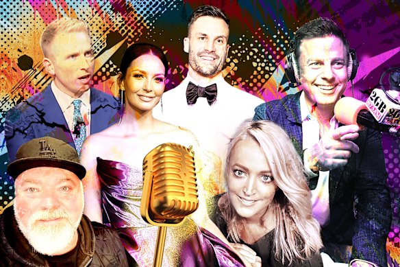The stars of Sydney’s breakfast radio include Kyle Sandilands and Jackie O, Hamish Macdonald, Rickie-Lee Coulter, Beau Ryan, and 2GB’s Ben Fordham.