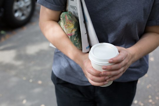Melburnians got out of the habit of using reusable coffee cups during the pandemic.