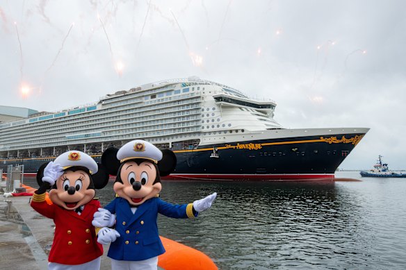 Disney Adventure is the company’s third new ship in the past two years.