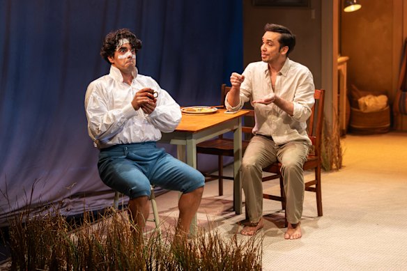 Bennelong in London slides from comedy into a darker place. 