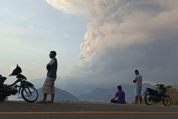 Mount Lewotobi Laki-laki erupted earlier this month, killing nine people.