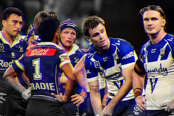 The Storm and Bulldogs have struggled with the quicker pace of the game this year.